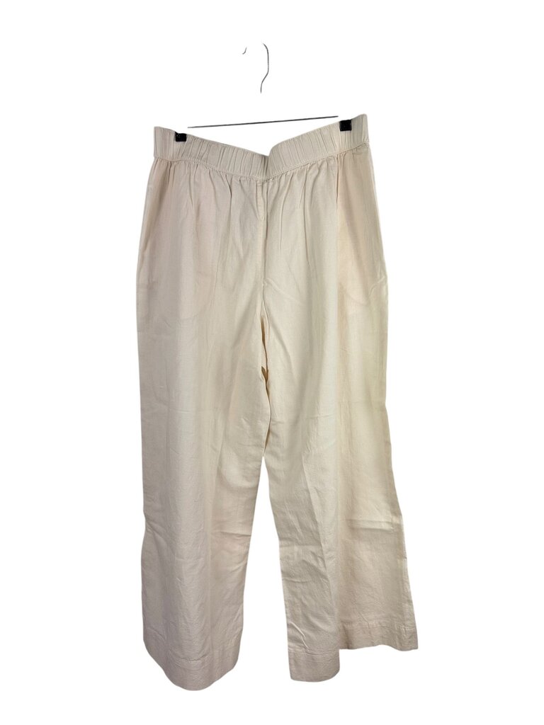 PACT COTTON & LINEN BLEND PANTS