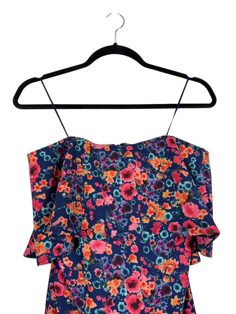 BADGLEY MISCHA FLORAL SHEATH DRESS