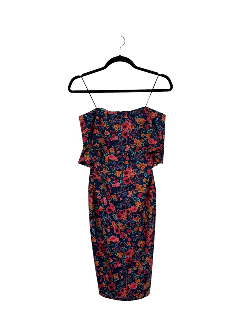 BADGLEY MISCHA FLORAL SHEATH DRESS