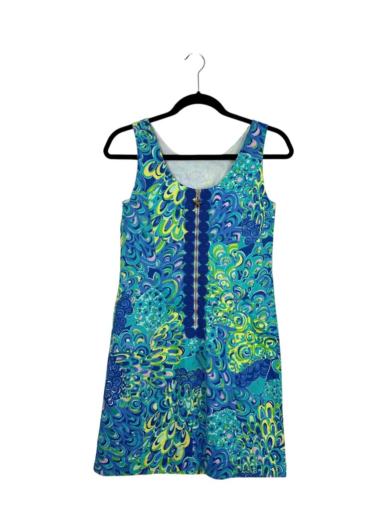 LILLY PULITZER CIRCLE PRINT SHEATH DRESS