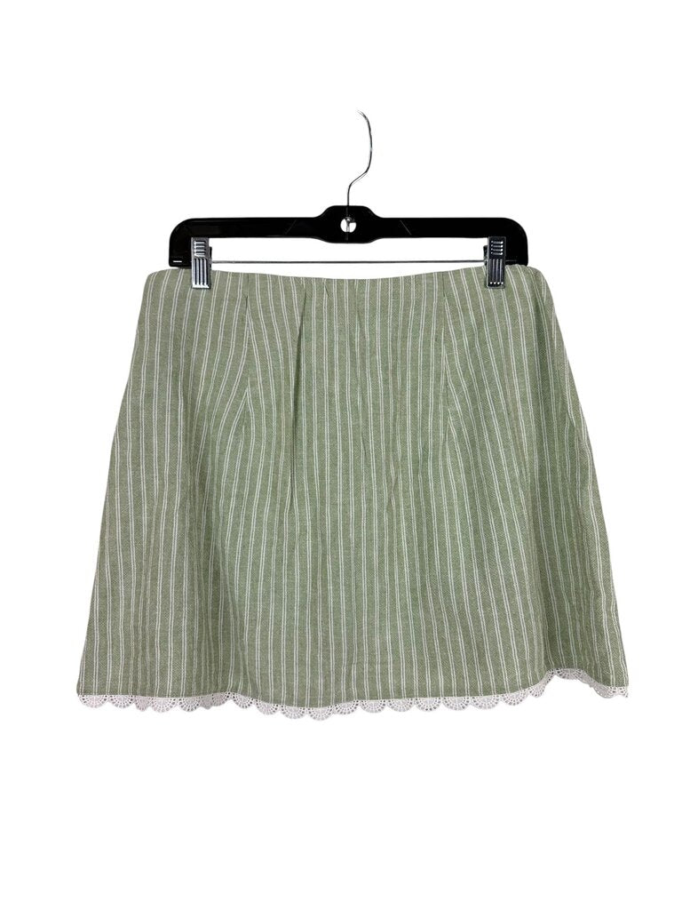 ABERCROMBIE & FITCH STRIPE MINI SKIRT