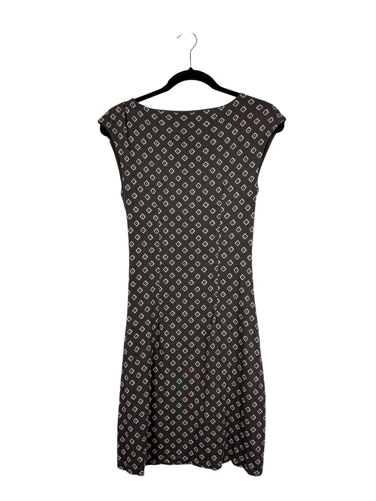 GEO PRINT SHEATH DRESS