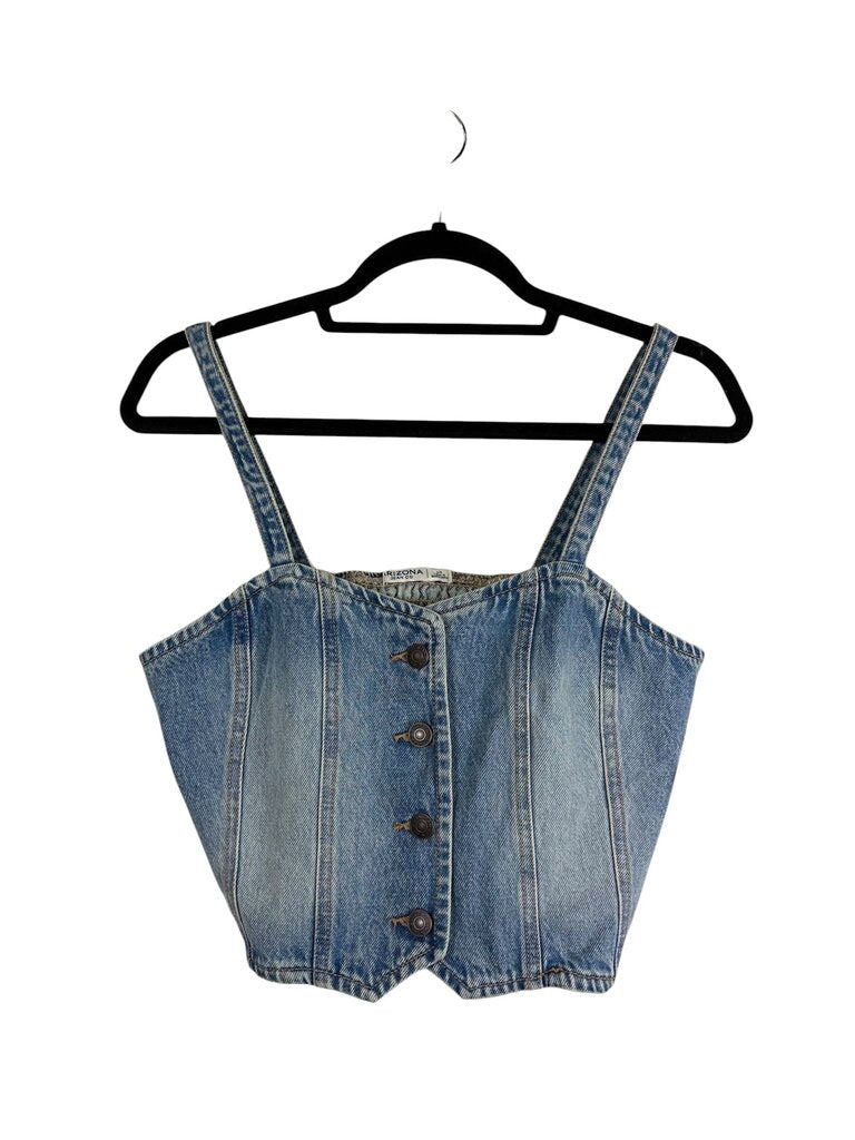 ARIZONA DENIM BUSTIER TOP