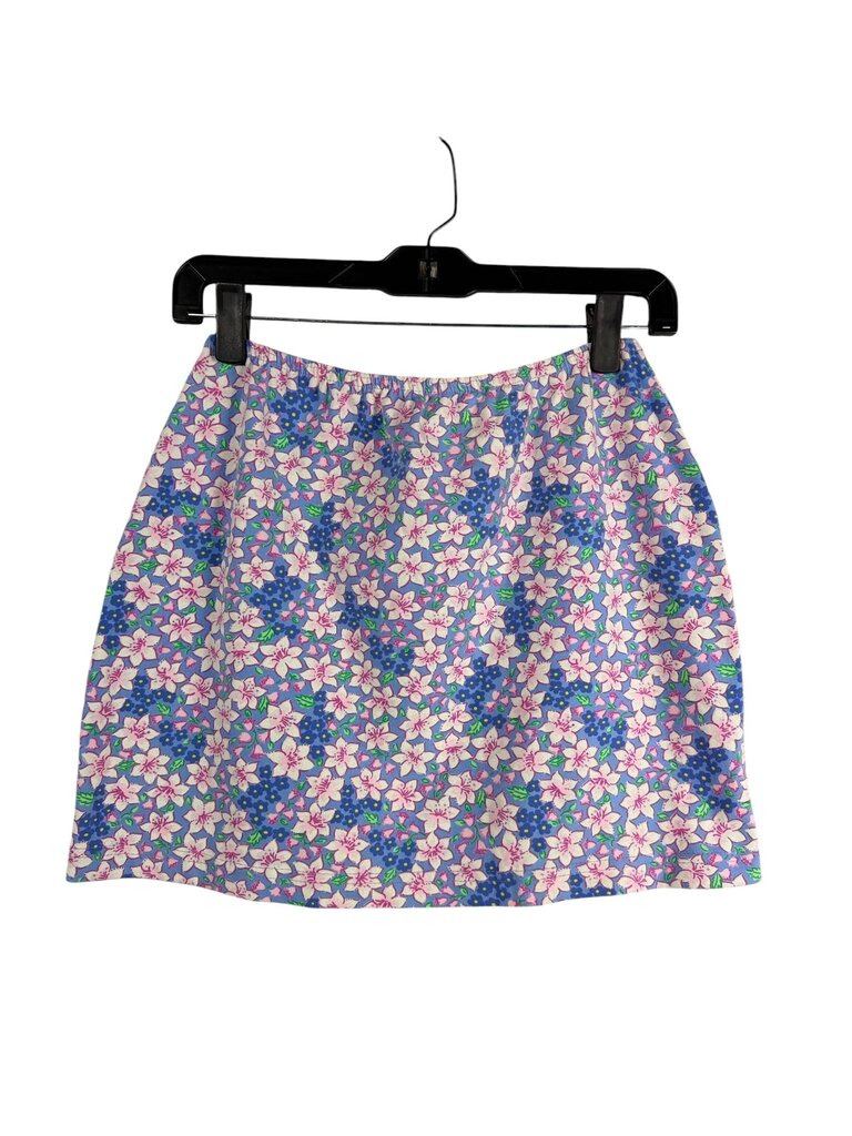LILLY PULITZER FLORAL MINI SKIRT