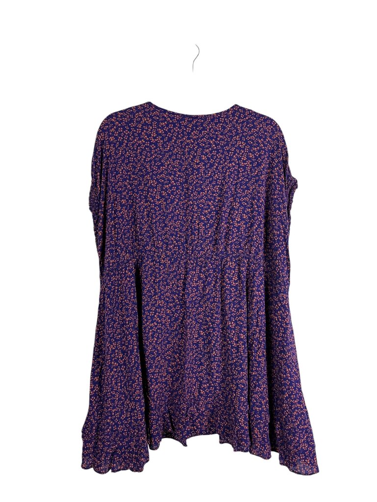 FREE PEOPLE OVERSIZED FLORAL DRESS