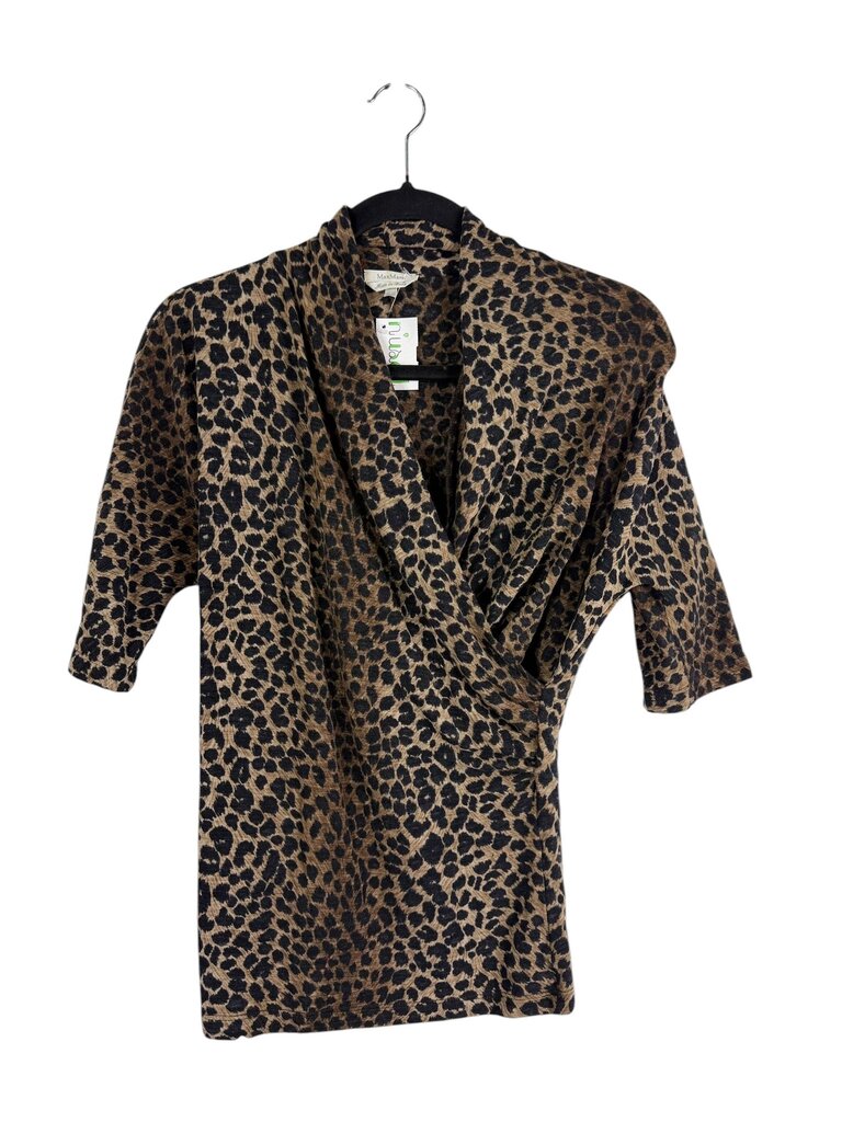 MAX MARA CHEETAH PRINT TOP