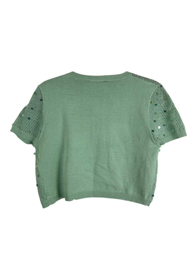 JONES WEAR OPEN SHIMMER CARDIGAN