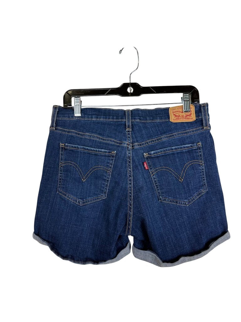 LEVI'S MID LENGTH DENIM SHORTS