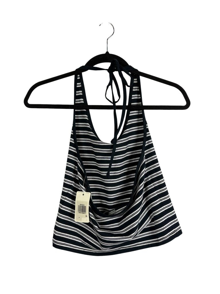 LEVI'S STRIPED HALTER TOP