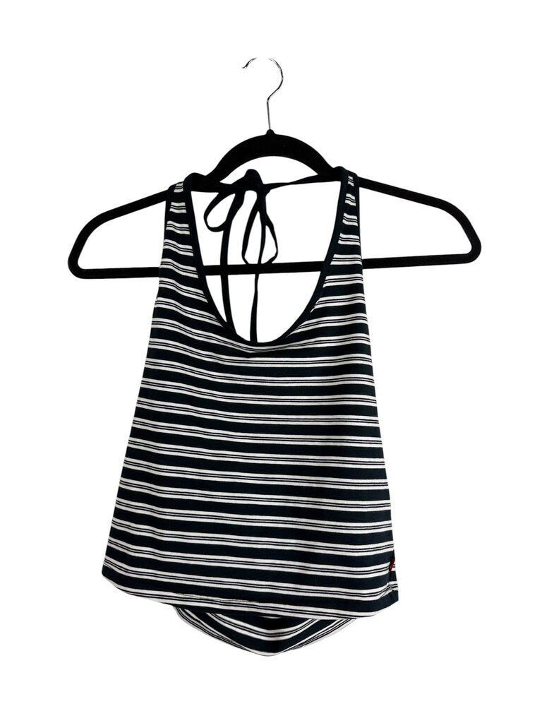 LEVI'S STRIPED HALTER TOP