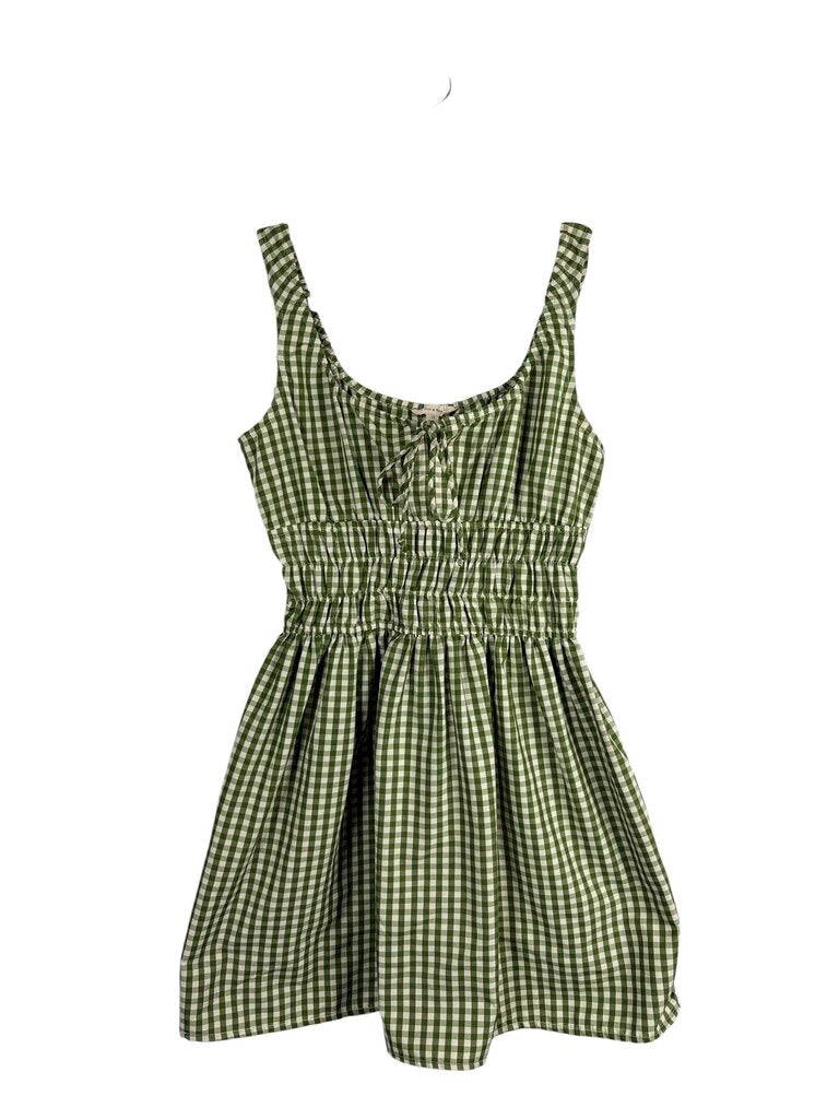 SIM & SAM GINGHAM DRESS