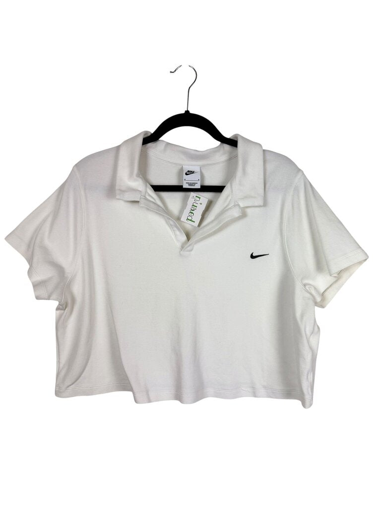 NIKE CROPPED POLO