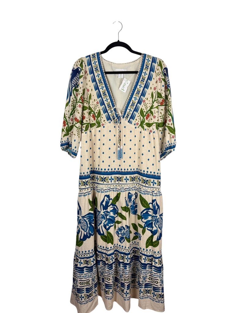 HOUSE OF HARLOW 1960 FLORAL MAXI DRESS
