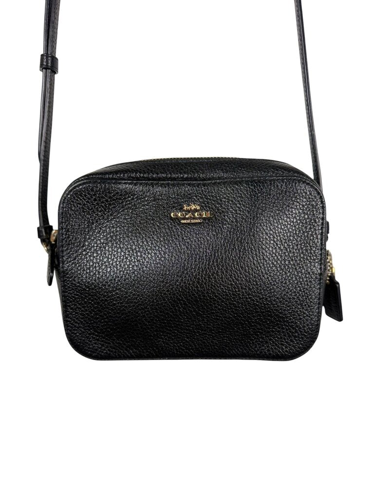 COACH PEBBLE LEATHER CROSSBODY BAG