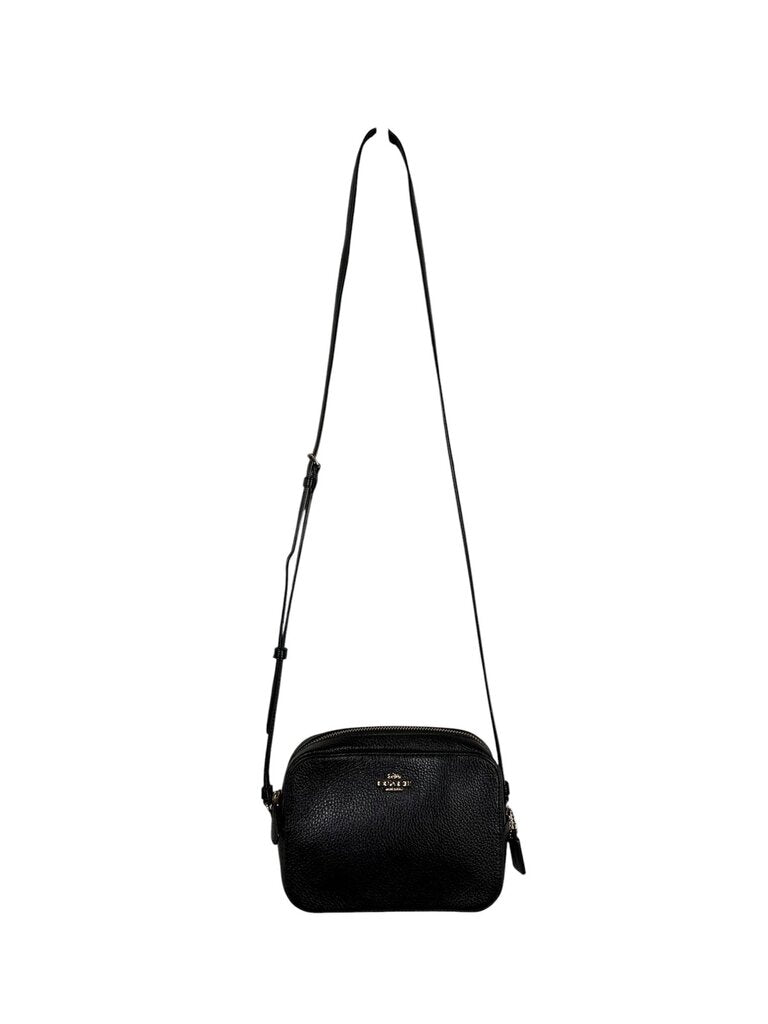 COACH PEBBLE LEATHER CROSSBODY BAG