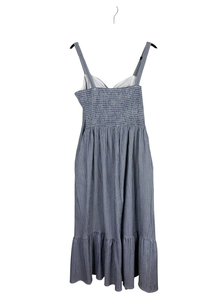 DRAPER JAMES GINGHAM MIDI DRESS