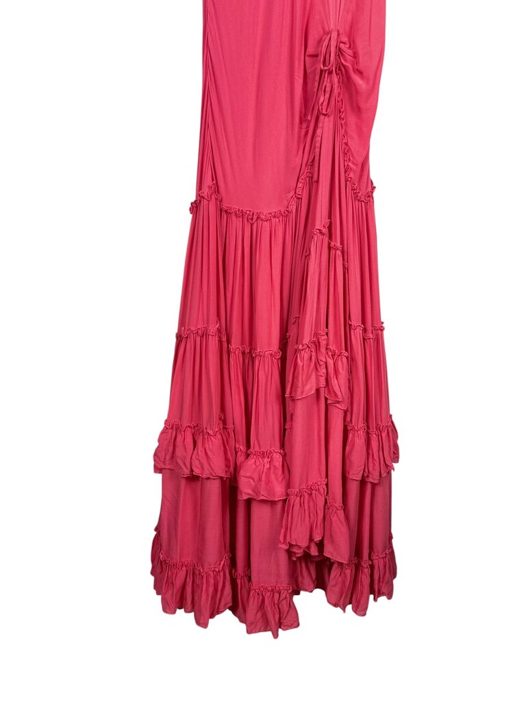 FREE PEOPLE RUFFLE MAXI DRESS