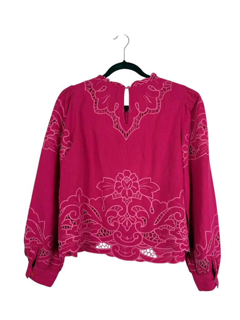 ANTHROPOLOGIE FLORAL BLOUSE