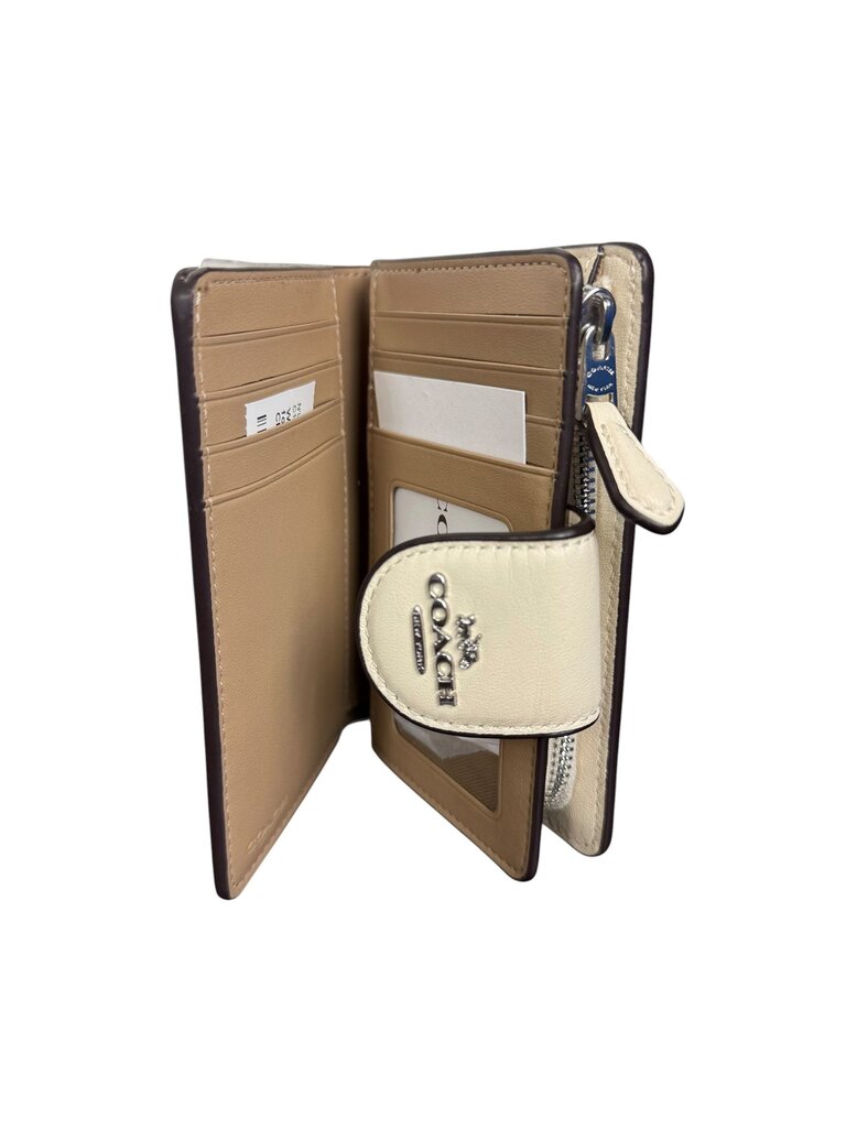 COACH STAR BI-FOLD LEATHER WALLET