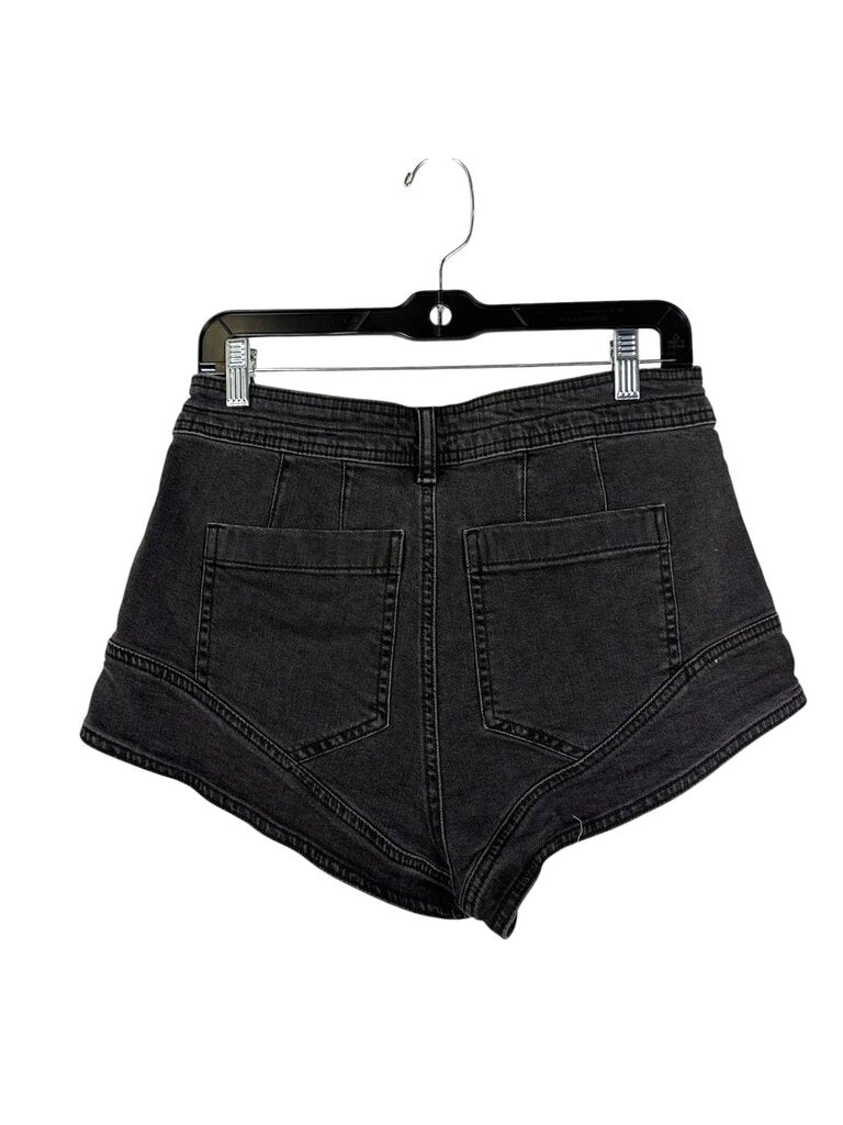 PILCRO DENIM MINI SHORTS