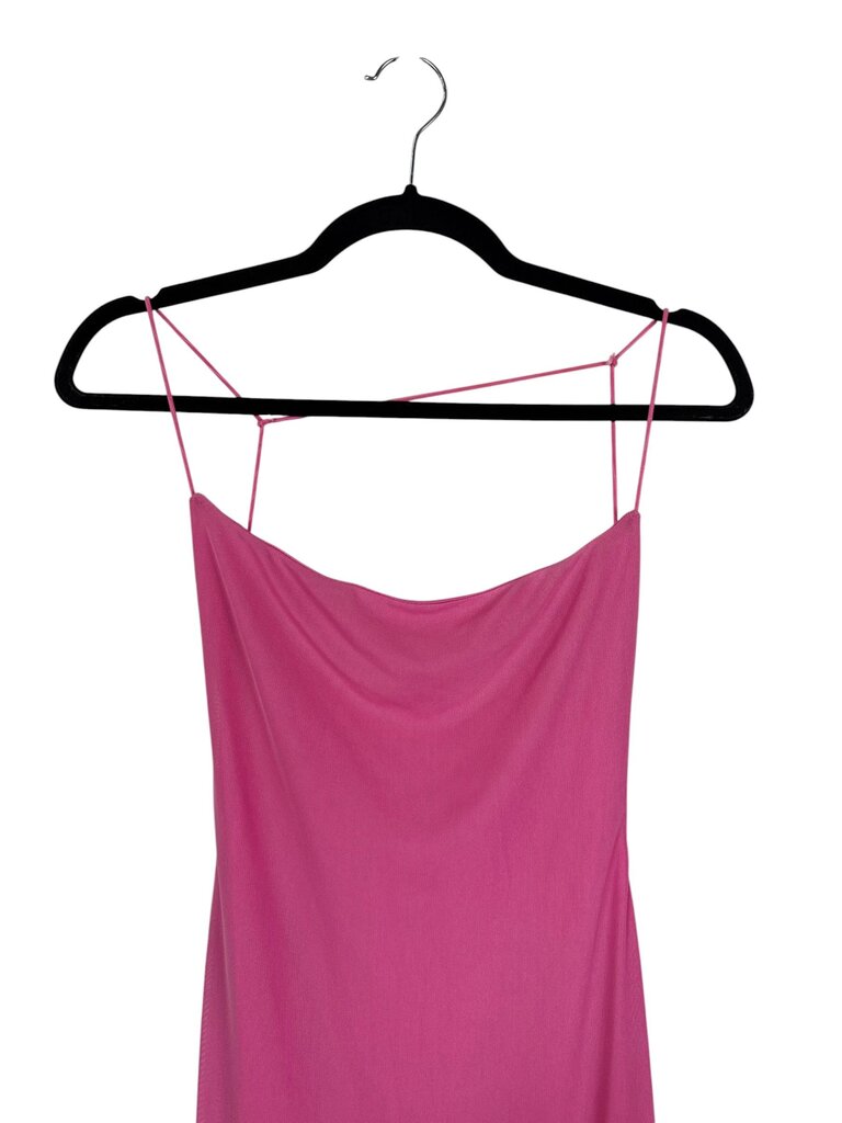HYFVE MESH OPEN BACK MAXI DRESS