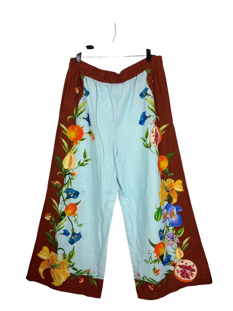 MAISON D' AMELIE FRUIT & FLOWER PRINT PANTS
