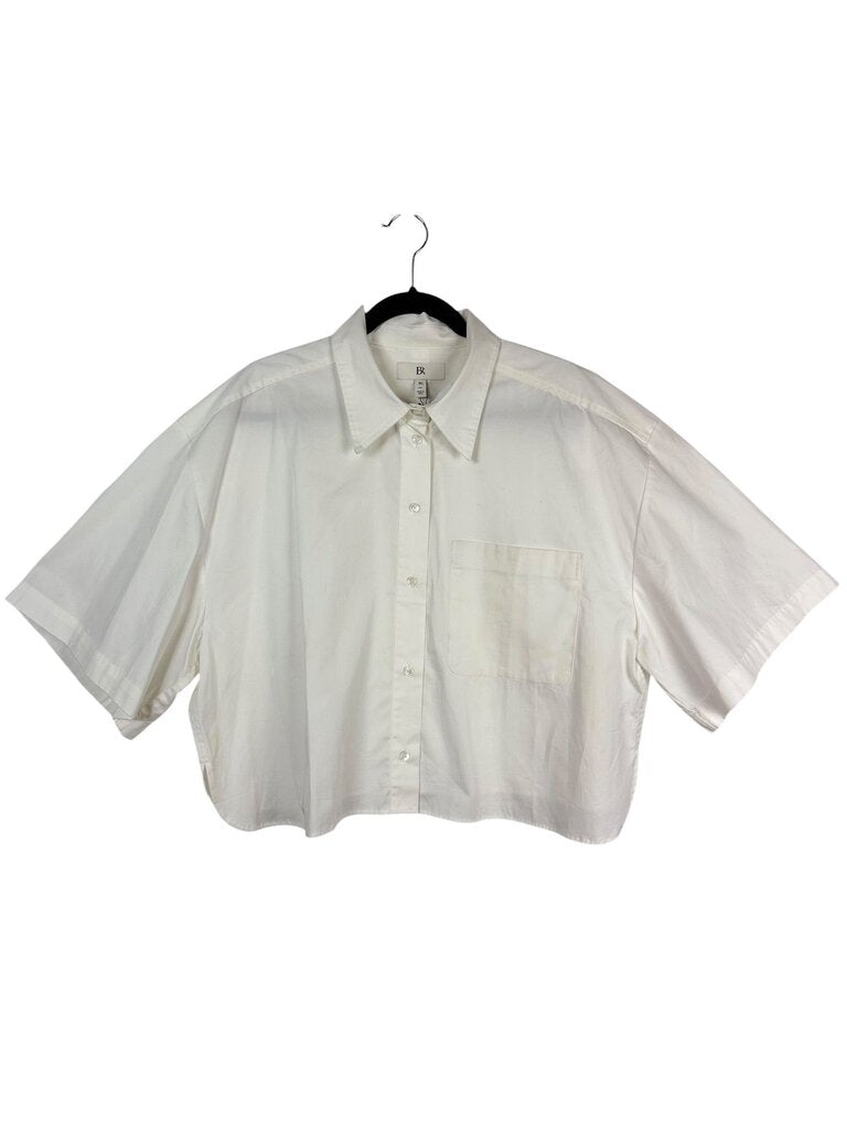 BANANA REPUBLIC CROPPED BUTTON DOWN