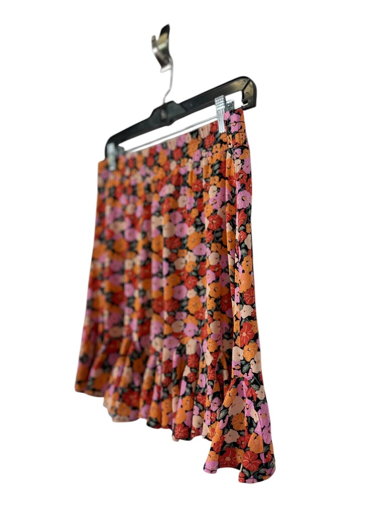 LOFT FLORAL MINI SKIRT