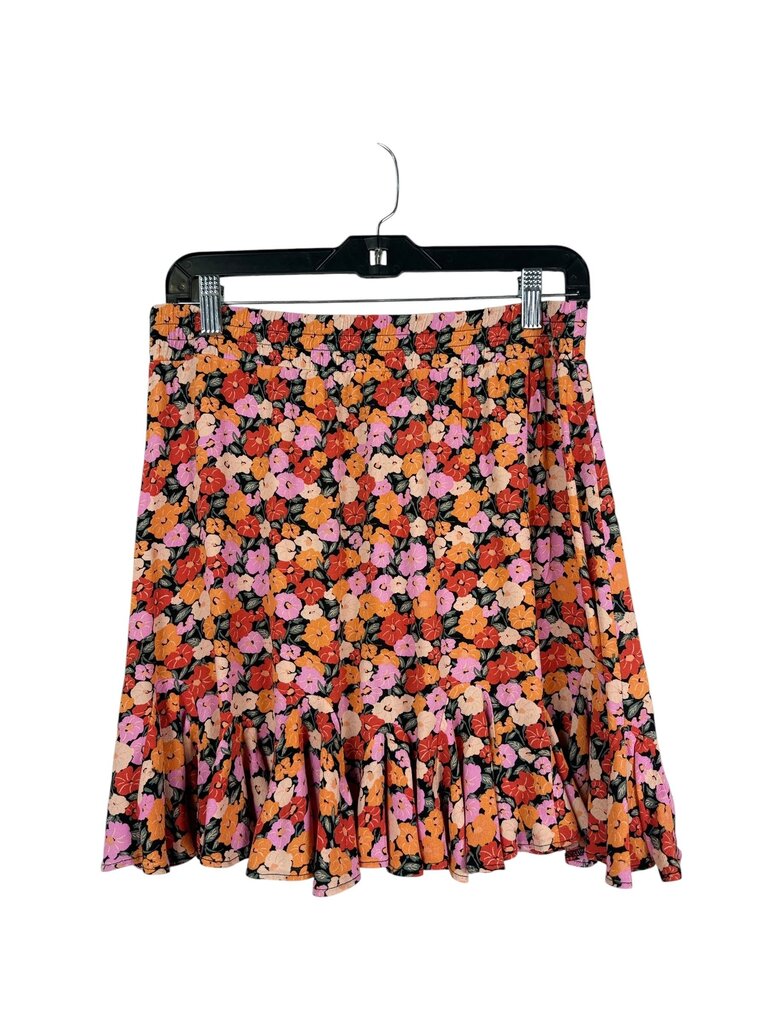 LOFT FLORAL MINI SKIRT