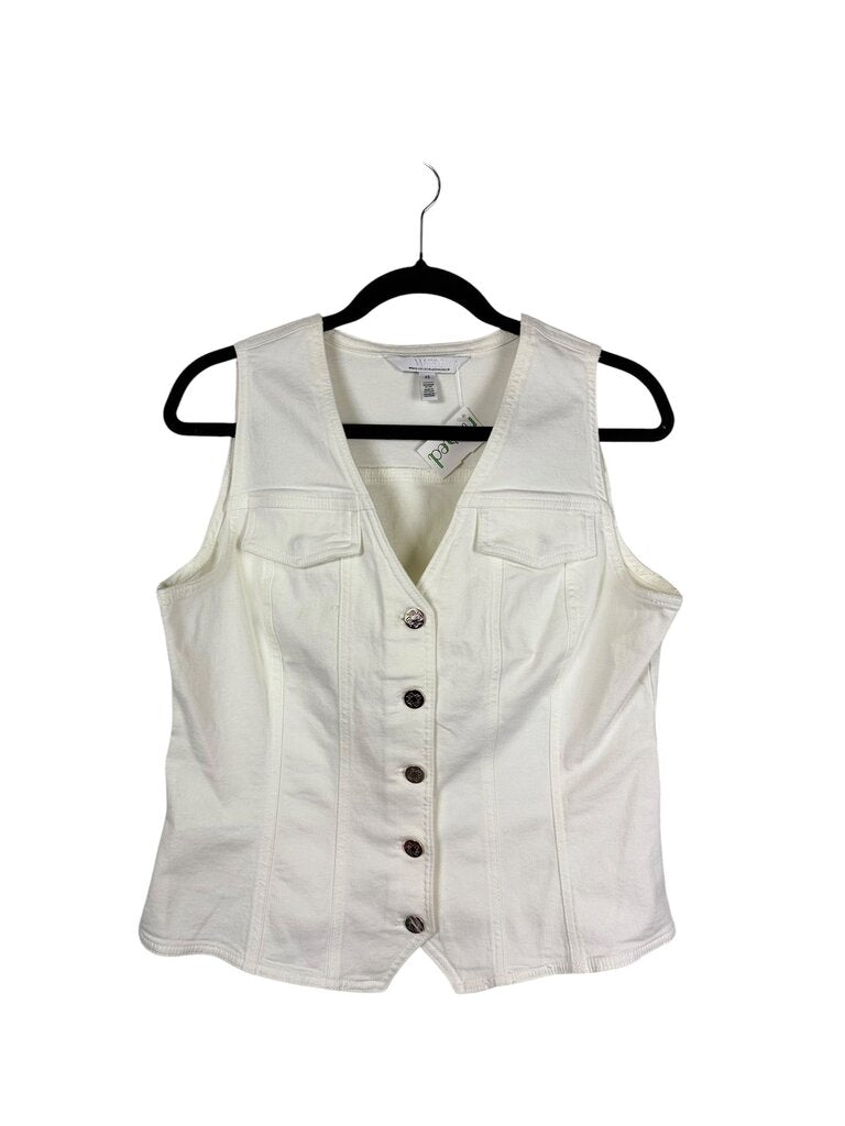 WHBM DENIM VEST