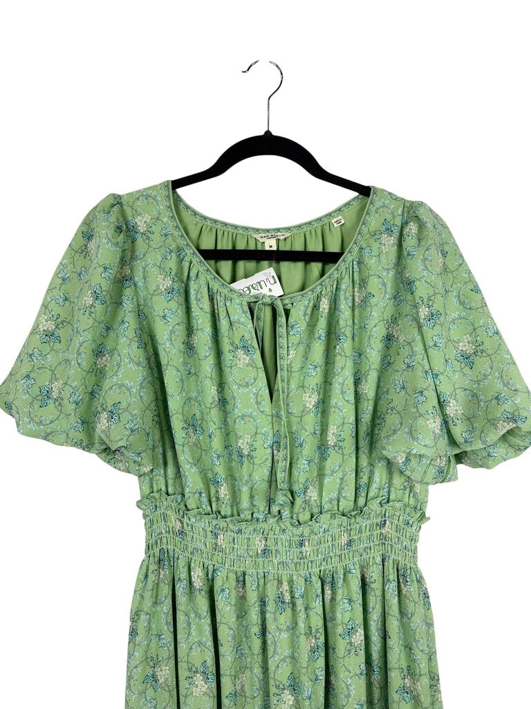 MAX STUDIO FLORAL MAXI DRESS