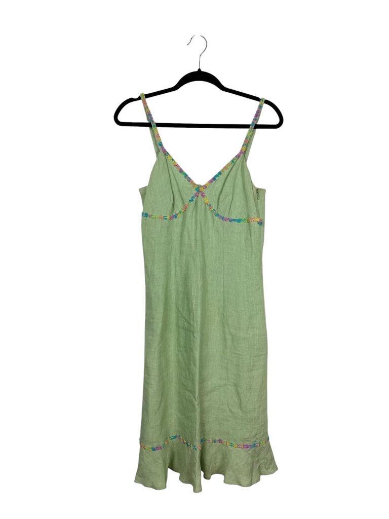 RENATO NUCCI LINEN MIDI DRESS
