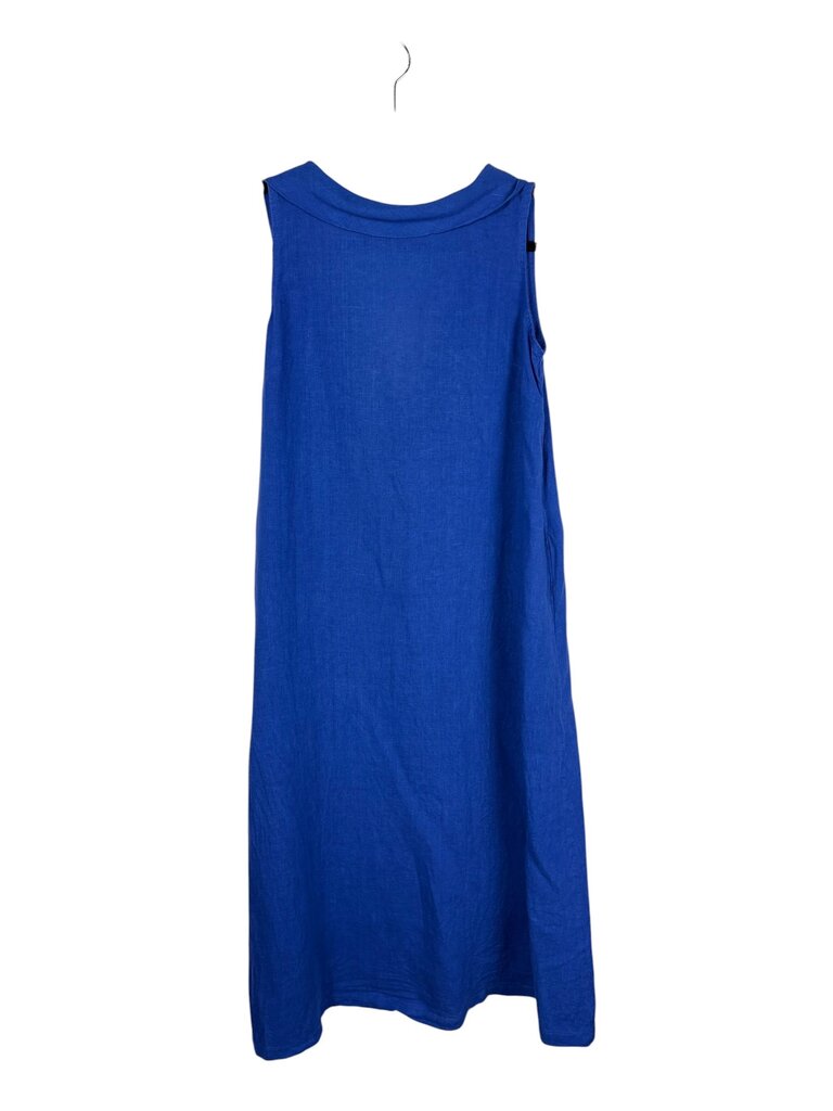 HARIS COTTON TIE BACK SHIFT DRESS