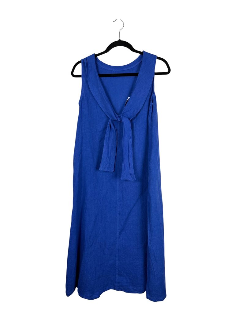 HARIS COTTON TIE BACK SHIFT DRESS