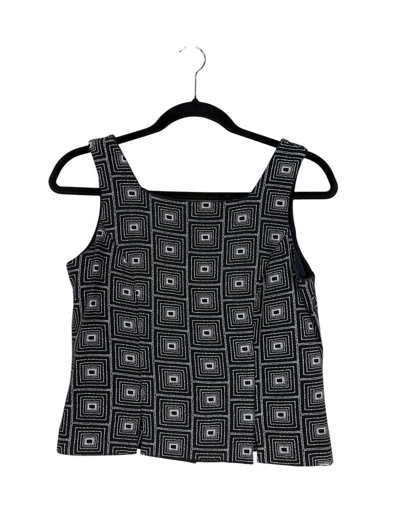 JENNIFER JEFFRIES GEOMETRICAL PRINT TOP