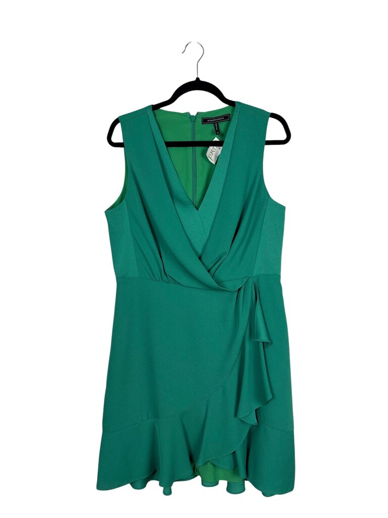 BCBG MAXAZRIA RUFFLE DRESS