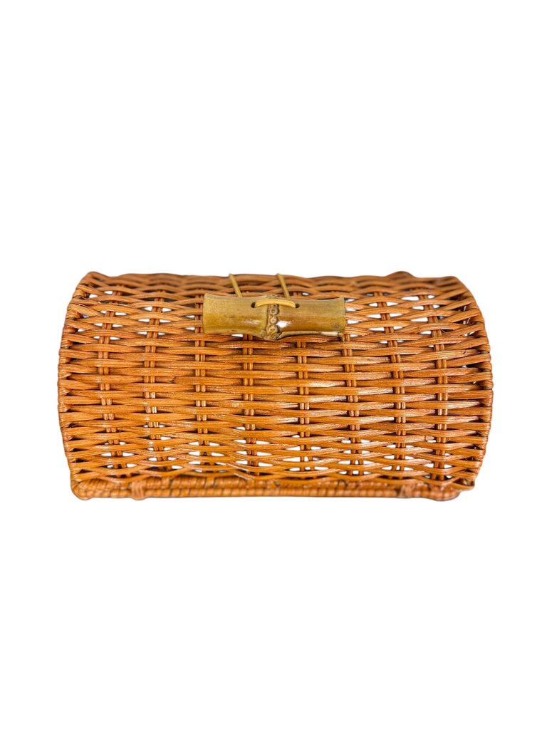 LILLY PULITZER WICKER CLUTCH