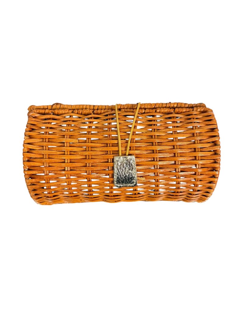 LILLY PULITZER WICKER CLUTCH