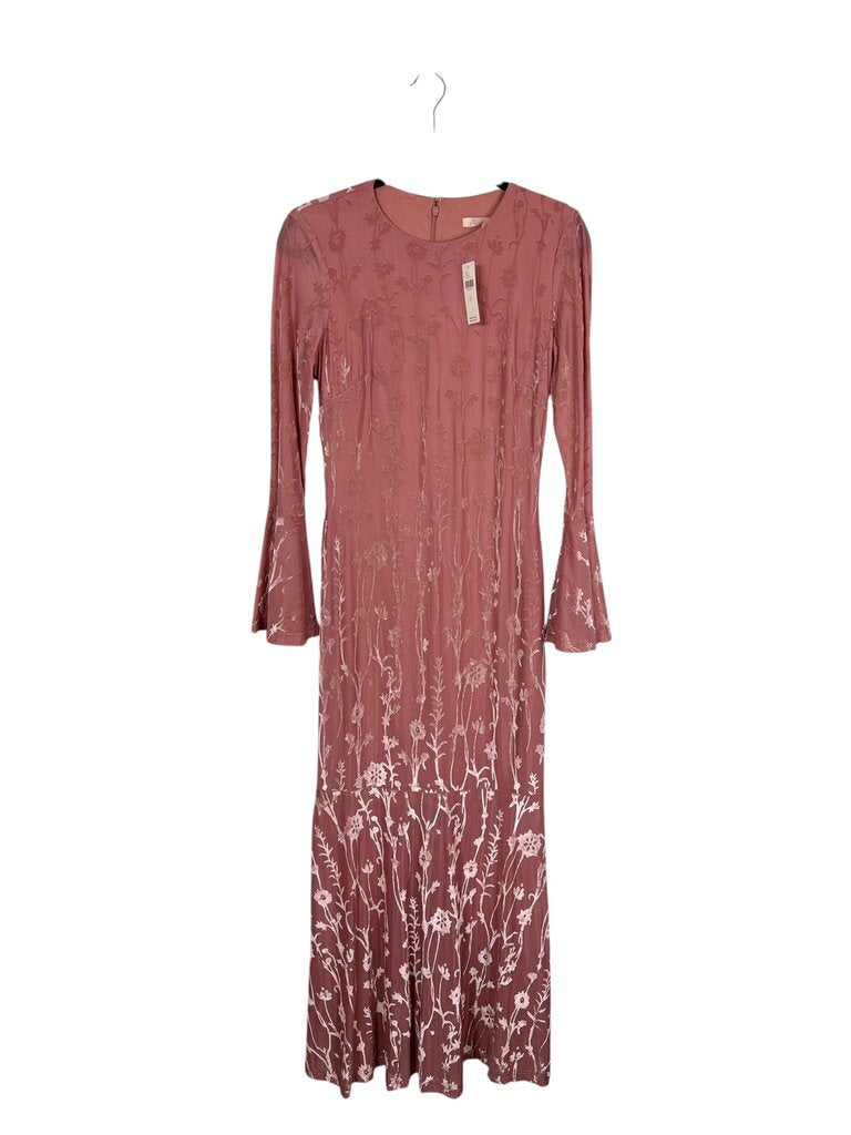 HUTCH VELVET FLORAL MAXI DRESS