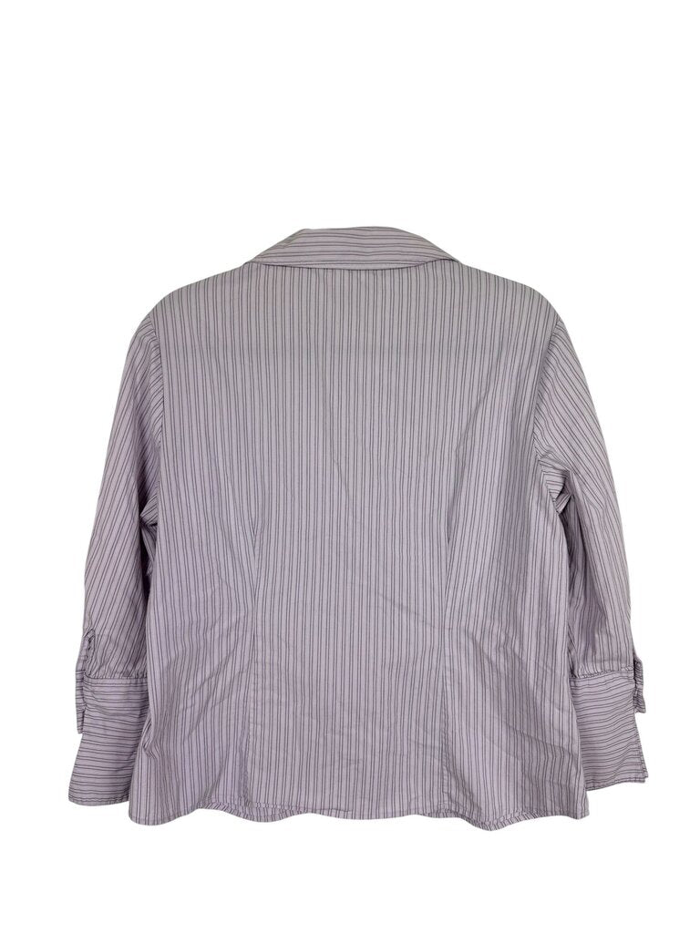 FRED DAVID PINSTRIPE BUTTON DOWN