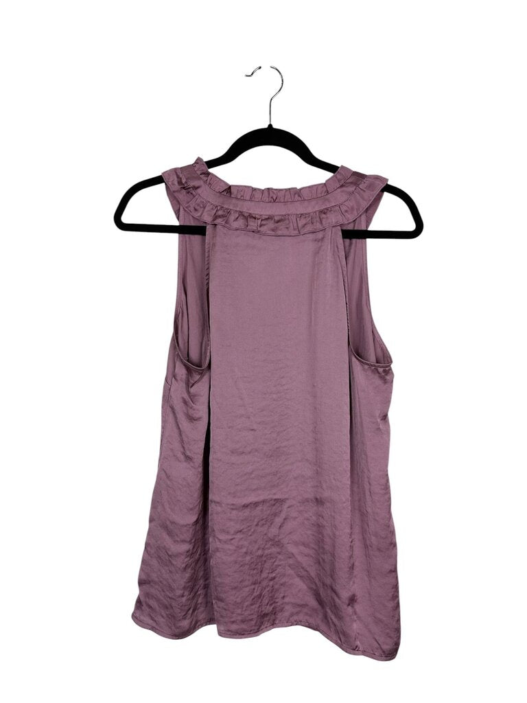 CABI RUFFLE NECK BLOUSE