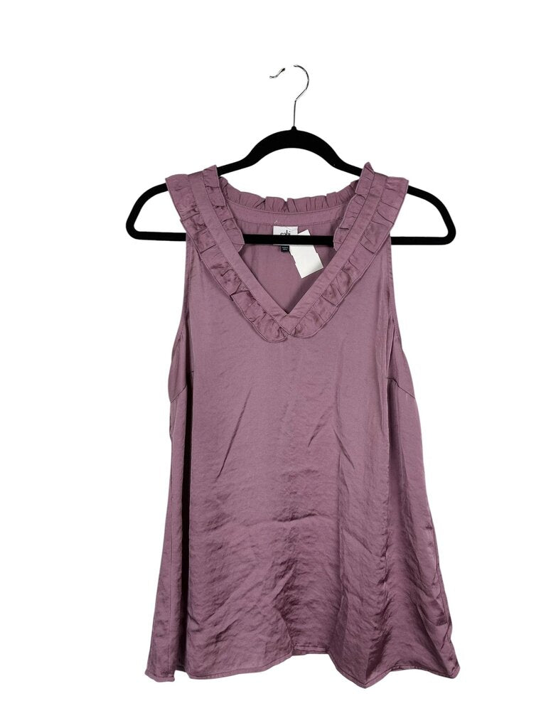 CABI RUFFLE NECK BLOUSE