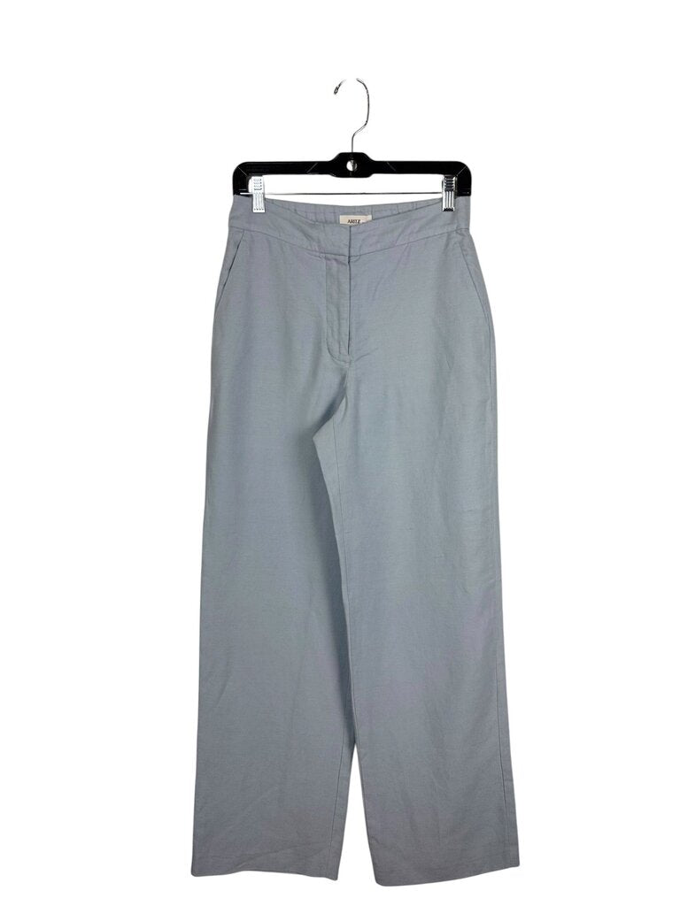 ARITZIA HIGH RISE STRAIGHT LEG PANTS