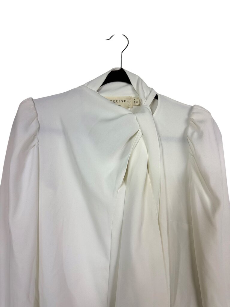 EXQUISE TIE NECK BLOUSE