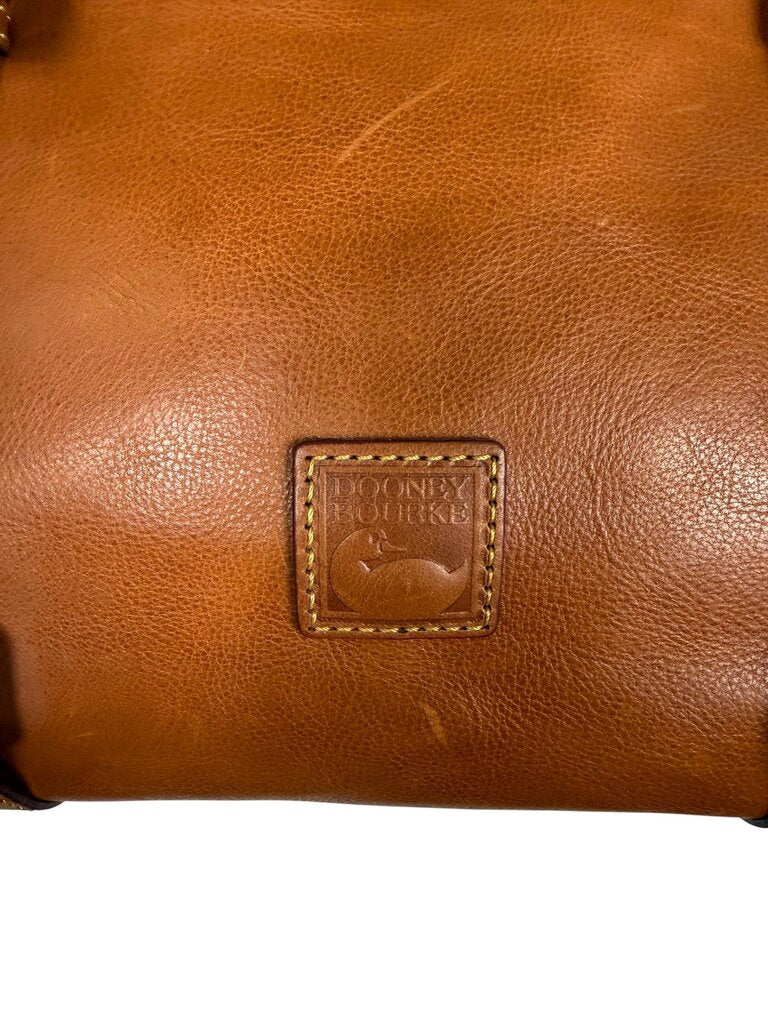 DOONEY & BURKE FLOURENTINE LEATHER SATCHEL