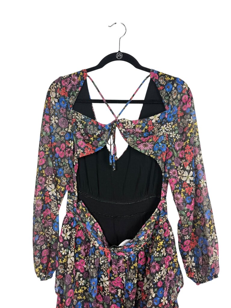 KOKO + MASON FLORAL TIERED MAXI DRESS