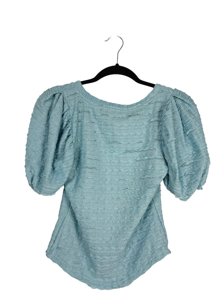 ANTHROPOLOGIE RUFFLE BLOUSE