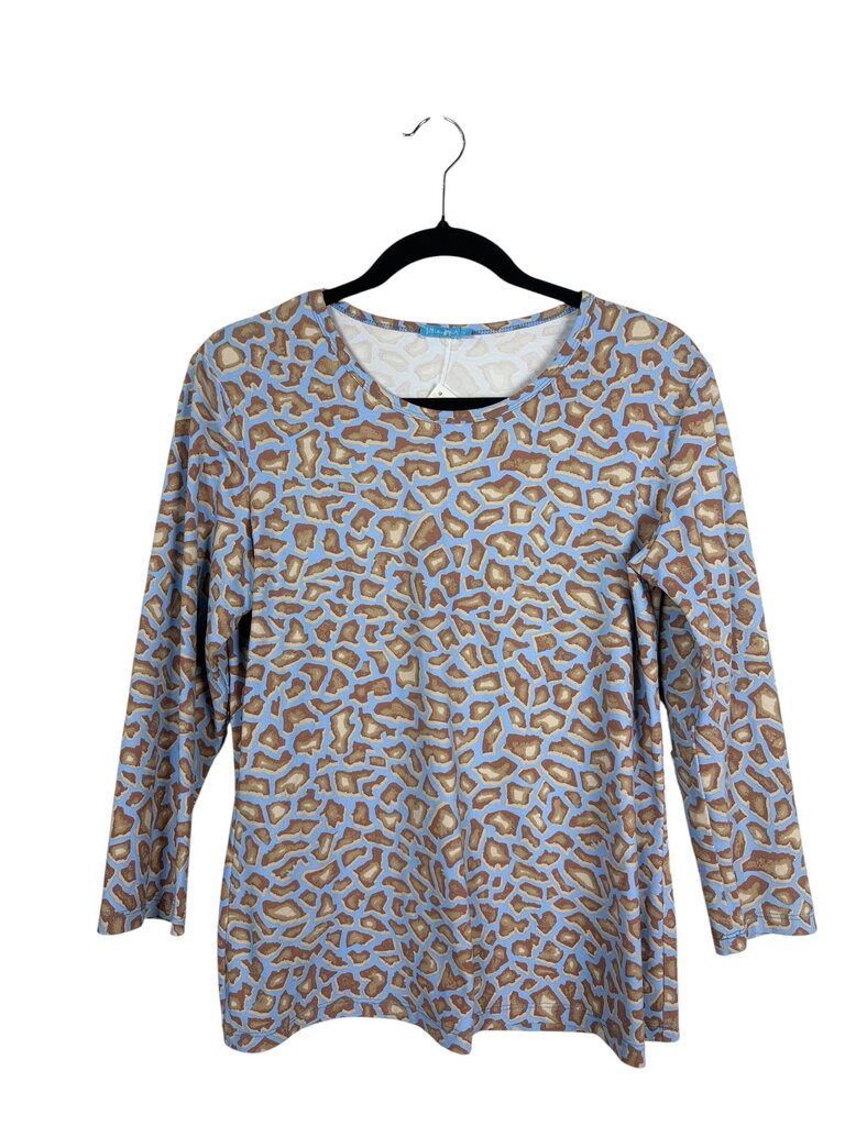 J. MCLAUGHLIN CHEETAH PRINT TOP