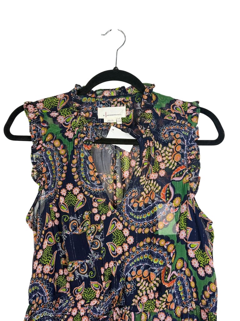 ANTHROPOLOGIE PAISLEY MIDI DRESS