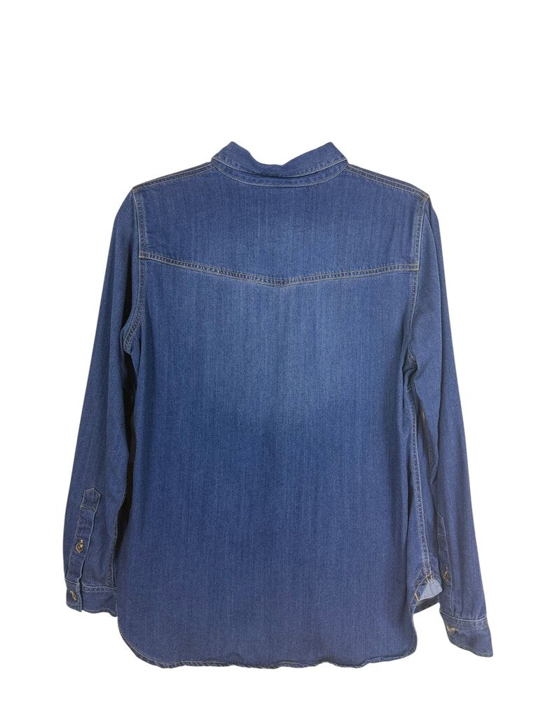 CABI DENIM BUTTON DOWN
